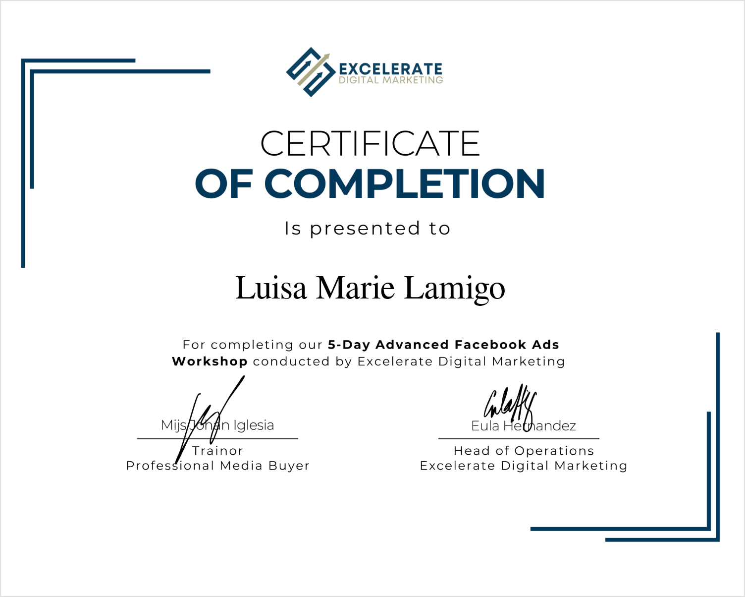 Facebook Ads Workshop