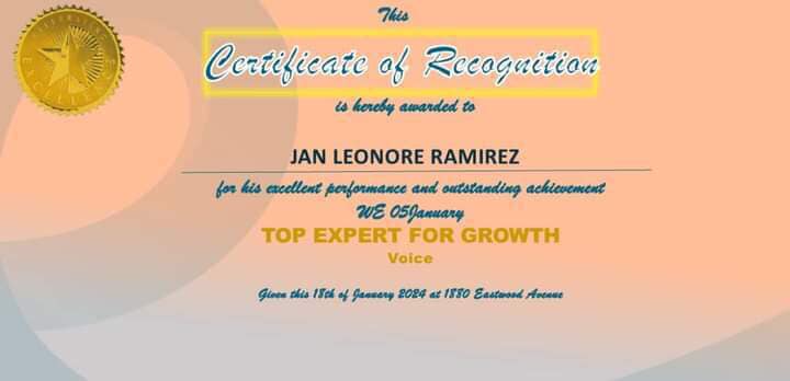 Top performer in sales