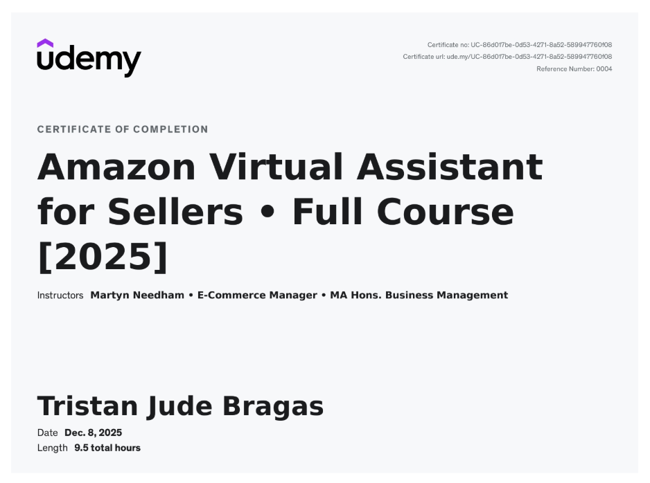 Amazon VA for Sellers