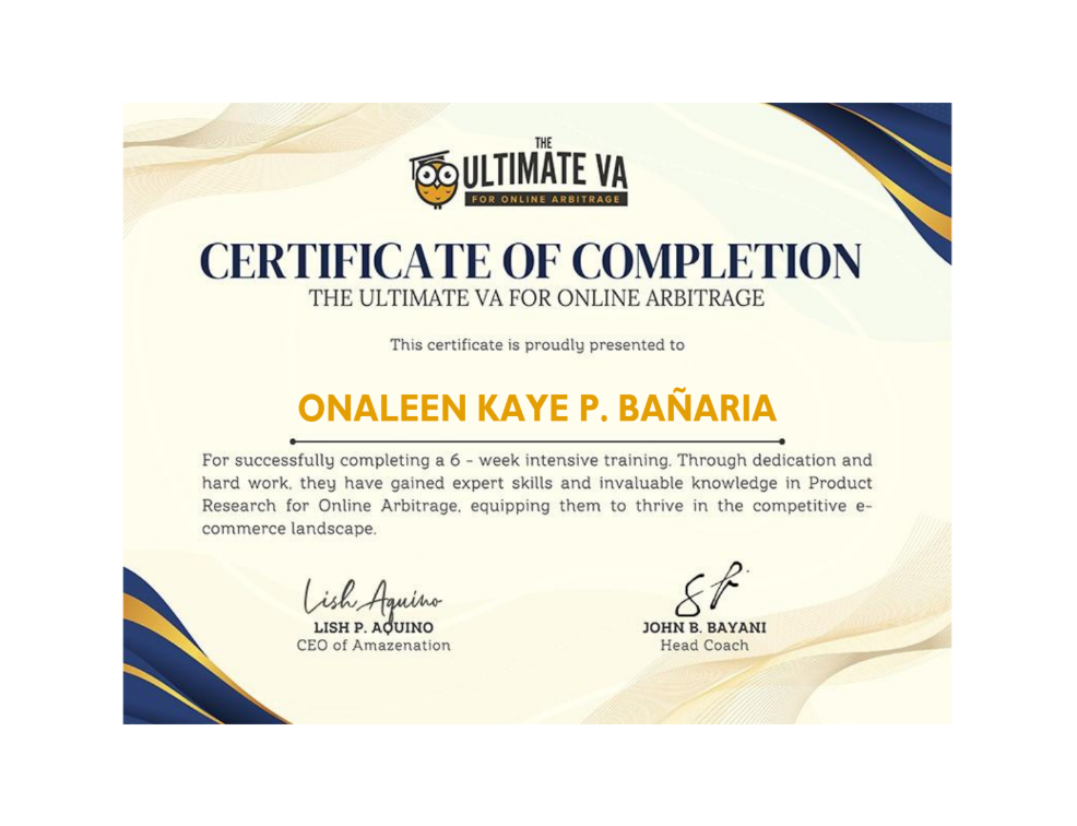 Product Research for Online Arbitrage